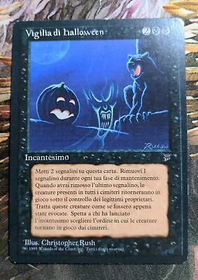 ITALIAN All Hallow's Eve Legends MTG Magic The Gathering LP!  • $139