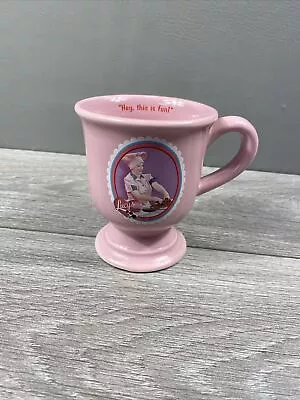 Mug I Love Lucy 14oz  Lucy's Chocolate Factory  Pedestal Pink • $11.99