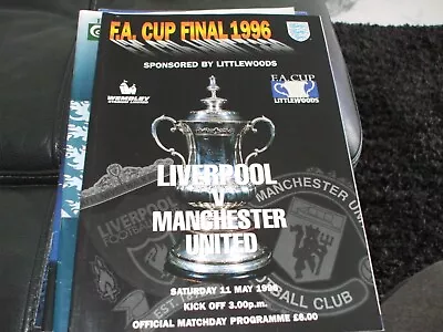 Liverpool V Manchester United FA Cup Final 11 May 1996 • £17