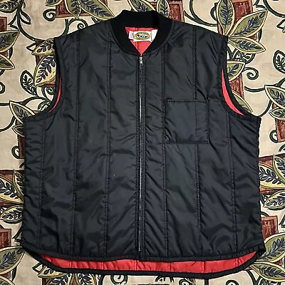 Spruce Creek Sportswear Reversible Shooting Vest Men’s Sz. XXL Tall Black / Red • $18.99