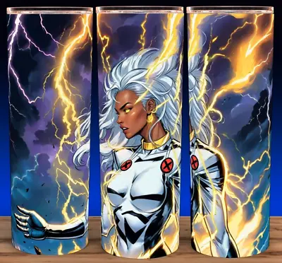 Storm X-Men Lightning Comic Book Cup Mug Tumbler 20oz • $19.95