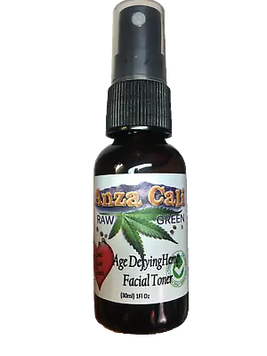 Age Defying Hemp Face Toner With Lebanese Rose Water 1oz Organic • $69.95