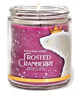 NEW Bath And Body Works Single Wick Scented Candle - Christmas/Winter Theme • £14.69