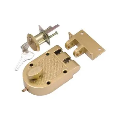 Belwith Products  Single Cylinder Bolt Interlocking Deadbolt With Double Cylinde • $31.99