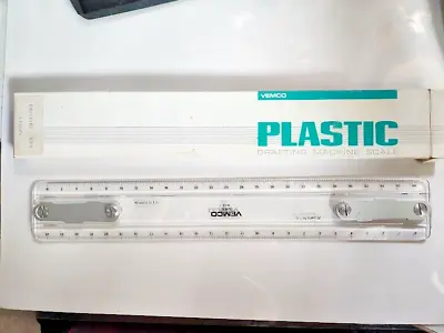 Vemco P-12 12  Drafting Machine Scale Ruler New Old Stock • $70