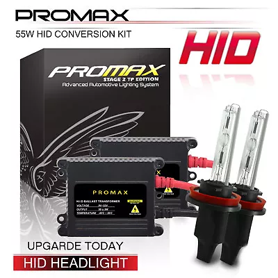 Promax 55W Slim Xenon Lights HID Kit For Chevrolet Silverado 1500 2500 HD H11  • $39.71