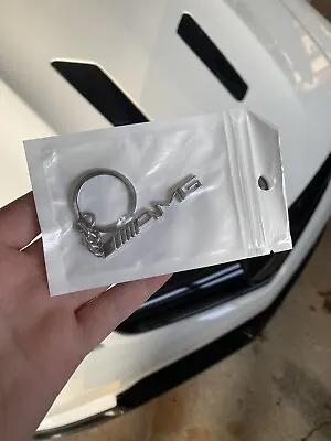 Mercedes-Benz AMG Logo 3D Metal Keychain Keyring Key Chain Ring • $6.99