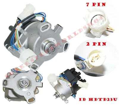 Ignition Distributor Fit 90-91 Acura Integra 1.8L B18 2+7 Round Connector TD23U • $965