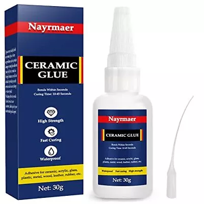 Ceramic Glue 30g Glue For Porcelain And Pottery Repair Instant Strong Glue ... • $13.16