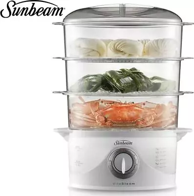 Sunbeam VitaSteam Food Steamer - White ST6650 • $113.95