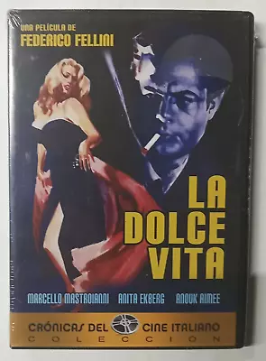 La Dolce Vita Movie By Federico Fellini Mexican Dvd Still Sealed Drama • $9.99