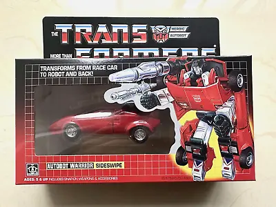 Transform G1 Sideswipe Reissue Brand New MISB Gift Free Shipping • $51.99