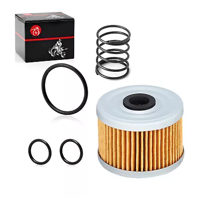 Oil Filter Fits Honda 15412-hm5-a10 91302-kf0-003 Replacement With O Rings • $11.99