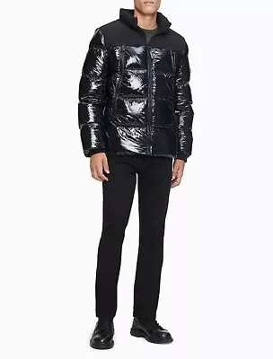 Rare Calvin Klein Puffer Jacket Sz XXL Men’s - Shiny Bubble Jacket - Sold Out • $230