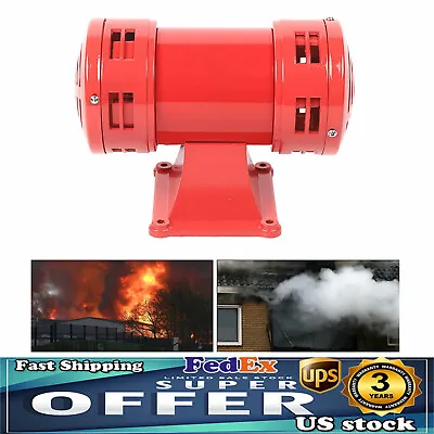 Electric Siren Industrial Siren Motor Driven Siren Air Siren Raid Horn • $66