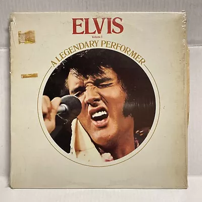 Elvis A Legendary Performer Volume 1 With Booklet RCA CPL1-0341 Record Album LP • $9.90