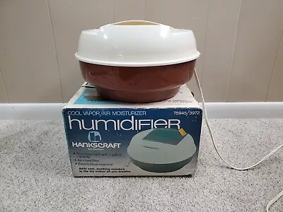 Hankscraft 75945/3972 Vintage Cool Vapor Humidifier Air Moisturizer - TESTED • $49.99