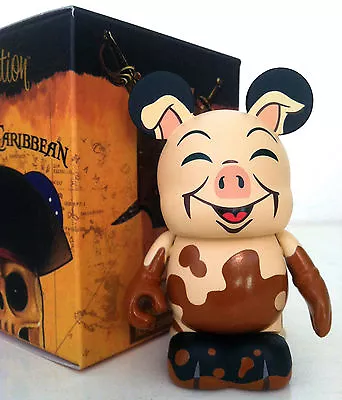 Disney Vinylmation 3  Pirates Of The Caribbean 1 Dirty Pig Muddy Toy Collectible • $18.74