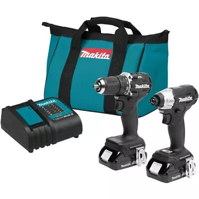 Makita 18V LXT 2pc Combo Kit With Battery Durability Model CX203SYB  New • $222.27