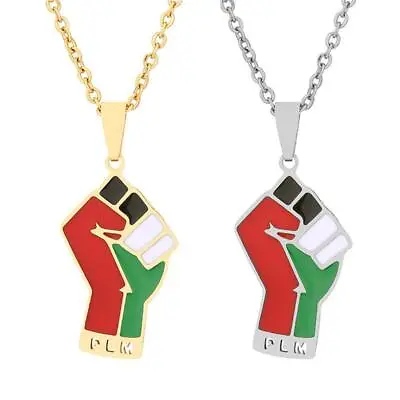 Palestine Necklace Womens Mens Islamic Gift Fashion Gaza Viva Palestina Jewelry. • $2.30