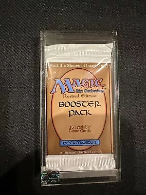 Mtg Revised Booster Pack From Break Unsearched Sealed Fresh • $325