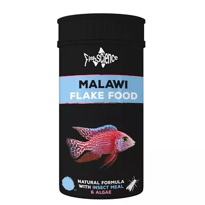 Fish Science Malawi Flake 50g 100g 200g Fish Tank Cichlid Food African Rift • £9.34