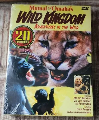 Wild Kingdom Adventures In The Wild DVD 3-Disc Set Mutual Of Omaha Sealed! • $20