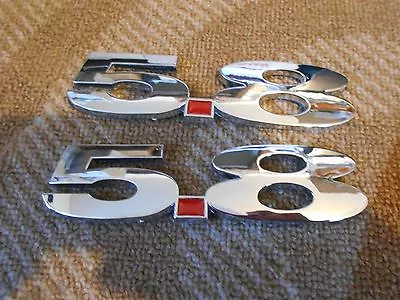 Ford 5.8l 5.8 Engine Fender Trunk Decklid Dash Emblems New Chrome With Red Dot 2 • $21.99