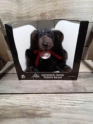 10  Anthon's Furs Real MINK FUR Teddy Bear • $71.99