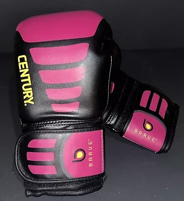 Century Brave Kickboxing Gloves 12oz Purple/Pink Fitness MMA Workout Gear • $16.99