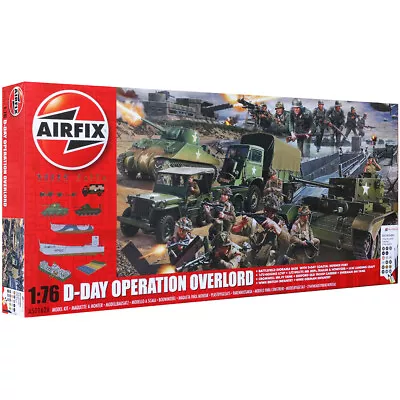 Airfix D-Day Model Kit Diorama Operation Overlord 1:76 • £62.99