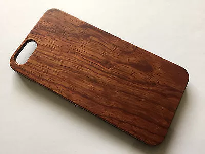 £9.99 • Buy Apple Iphone 6 6s 4.7 100% Real Wood Hard Back Case Brown Wooden Cover Bamboo