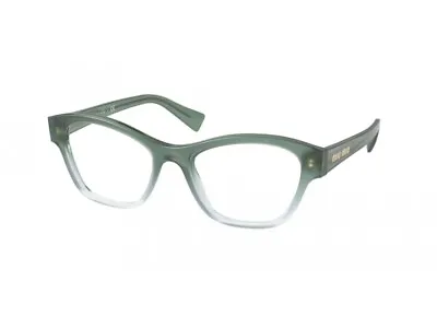 Miu Miu Eyeglasses Frame MU 08TV  07T1O1 Green Woman • £148