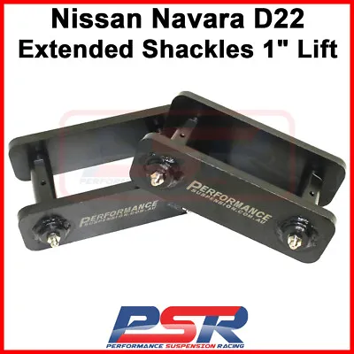 $250 • Buy Suits Nissan Navara D22 Extended Shackles 1  Lift