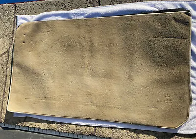 90-02 MERCEDES R129 SL-CLASS TRUNK FLOOR MAT CARPET COVER 1296800242 Tan Beige • $81.47