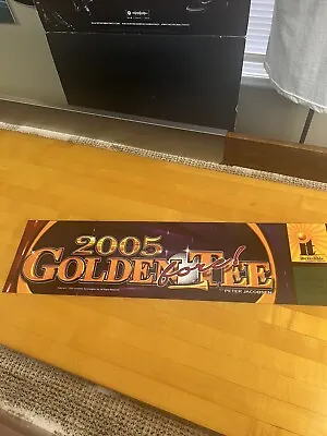 Golden Tee Arcade Marquee 2005 • $5
