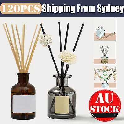 120PCS Premium Reeds Fiber Sticks Aromatherapy Diffusers Home Office Pack Bulk • $13.29