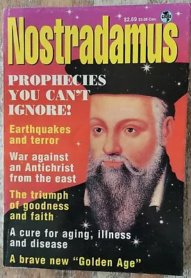 NOSTRADAMUS By Bernie Ward 2001 American Media Mini-Mags Pamphlet Like New • $13