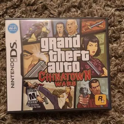 Grand Theft Auto Chinatown Wars Nintendo Ds Import Version • $1000.95
