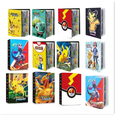 Kids Birthday Gift New Pokemon Trading Card Album Folder Binder 240 Pockets Card • $9.99