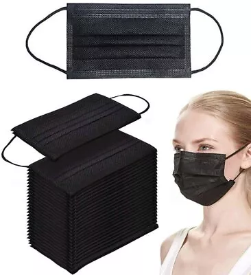 $4.95 • Buy  Black / Pink / BLUE / KN95 Disposable Face Mouth Mask  Protective Audit / Kid 