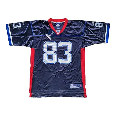 Vintage Reebok Buffalo Bills Lee Evans # 83 Men's Jersey Size L (New With Tags) • $89.95