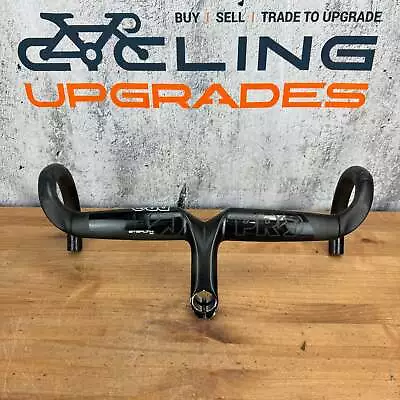 Shimano Pro Stealth Evo 44cm X 100mm Carbon Bike Integrated Handlebar 411g • $212.95