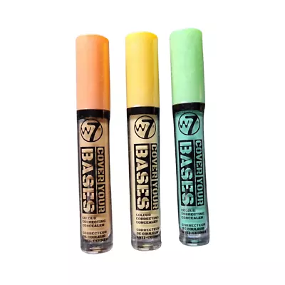 W7 Cover Your Bases Colour Correcting Concealer Corrector • £4.99