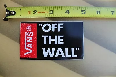 VANS Shoes Off The Wall Jeans Dogtown Skateboards Vintage Skateboarding STICKER • $12