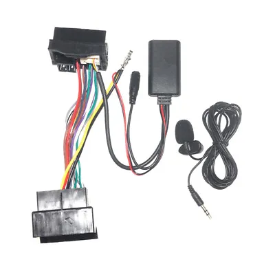 Car Audio Wireless Bluetooth Aux Input Cable Adapter Wire Harness For BMW E60/90 • $19.91