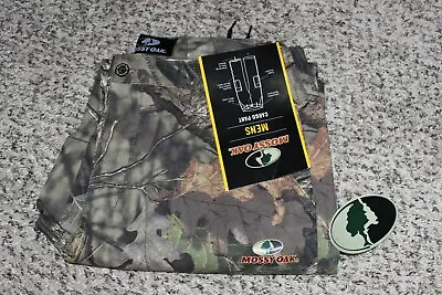 NEW Mens Cargo Pants MOSSY OAK Break-Up Country Camo Sz M L XL XXL XXXL Hunting • $34.98