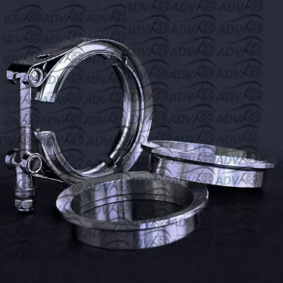 3  Inch Vband Clamp 76mm V-band Stainless Clamp Mild Steel Exhaust Mainfold EGR • $23.54