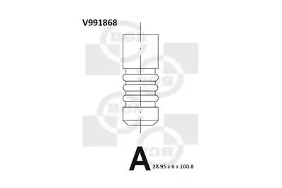 BGA Engine Valve V991868 • £12.27