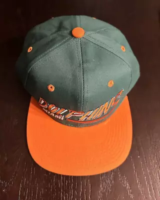 NewWtags Miami Dolphins Vintage Throwback Snapback Hat Embroidered Logo WH • $19.99